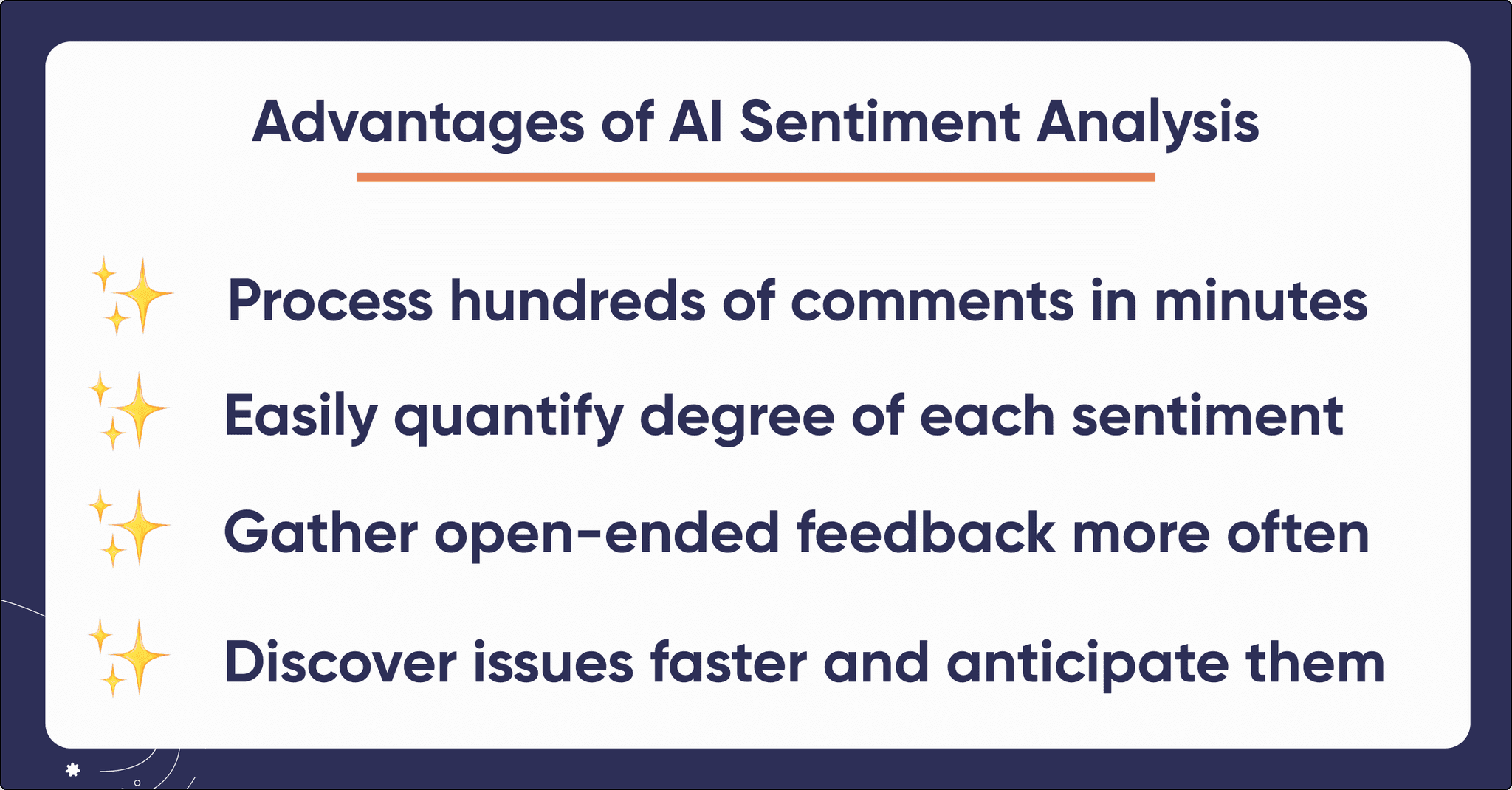 Advantages of AI sentiment analysis