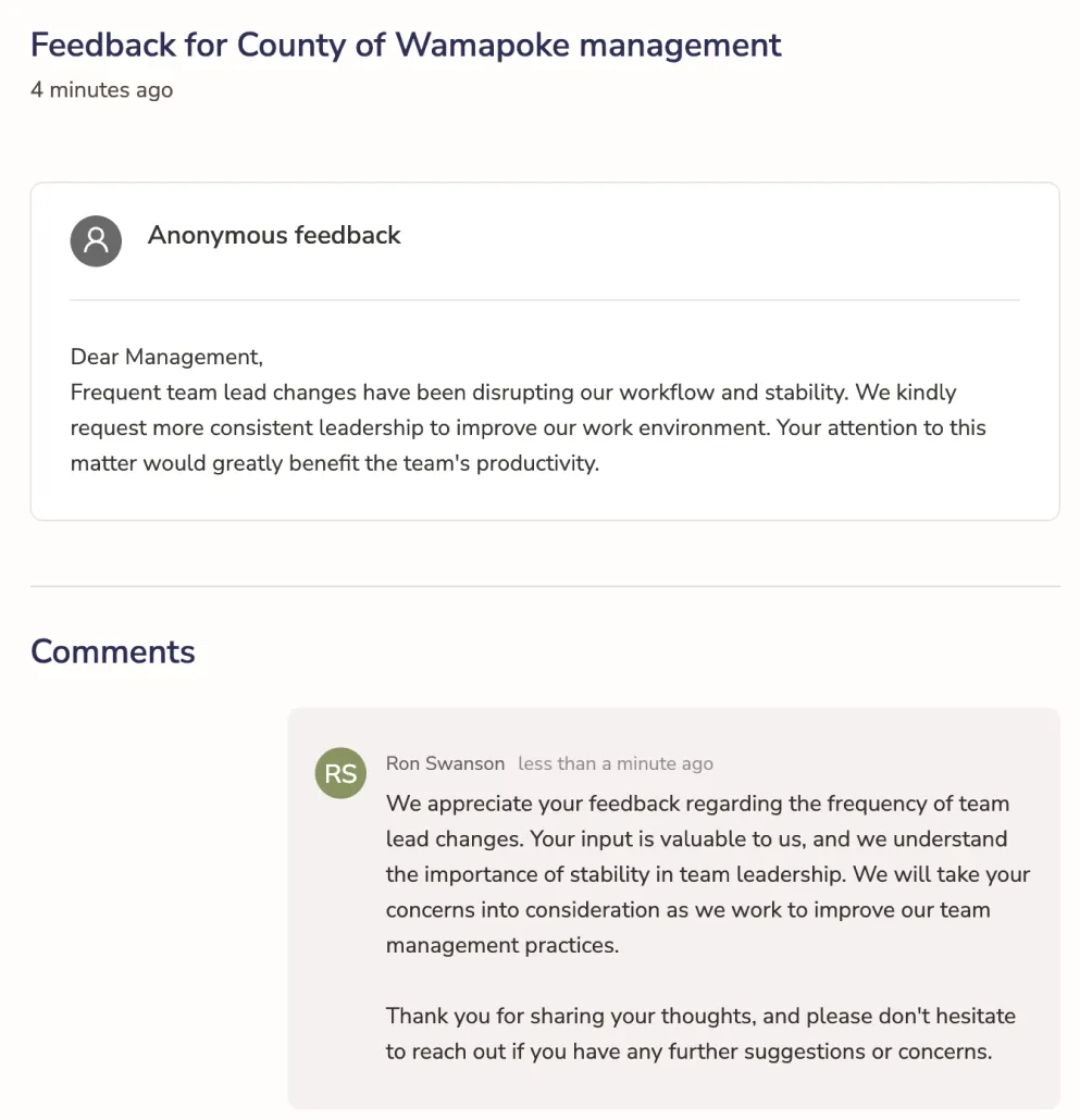 Maintain anonymity while handling messages