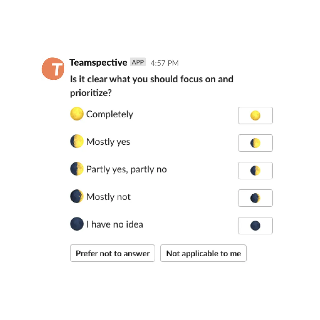 Pulse results dashboard showing engagement metrics and heatmap