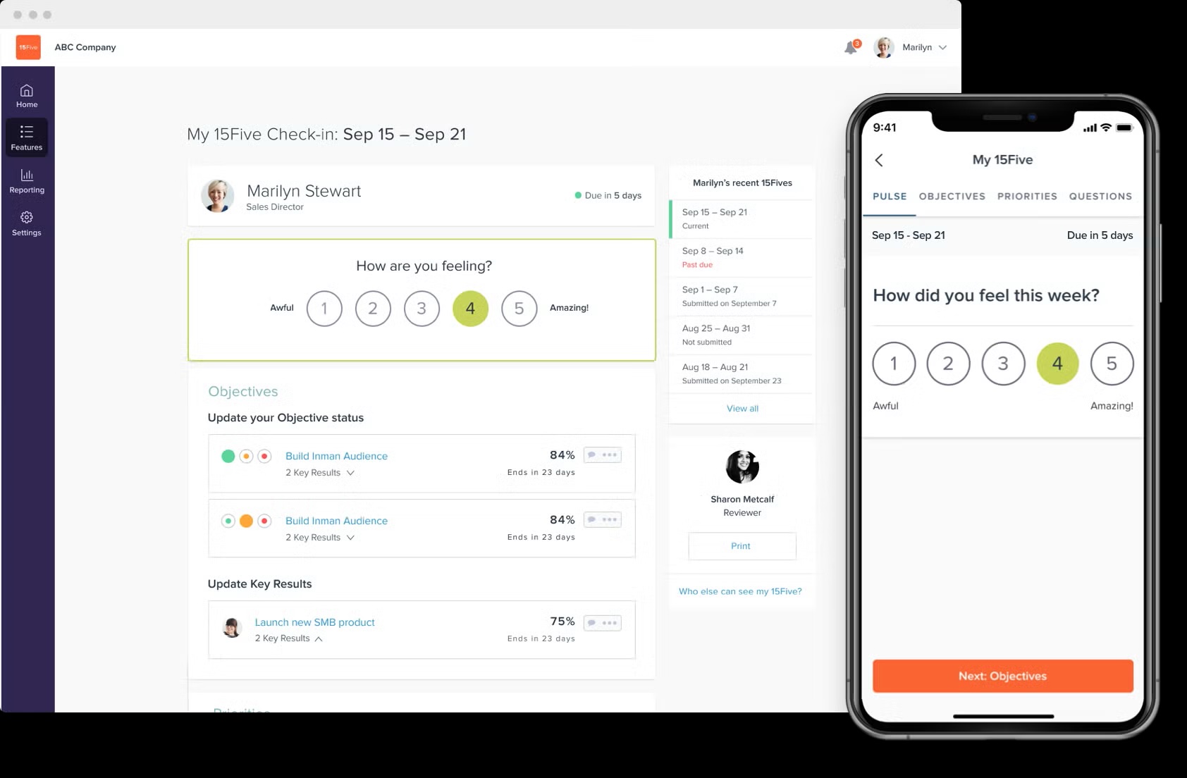 qualtrics competitors 15five