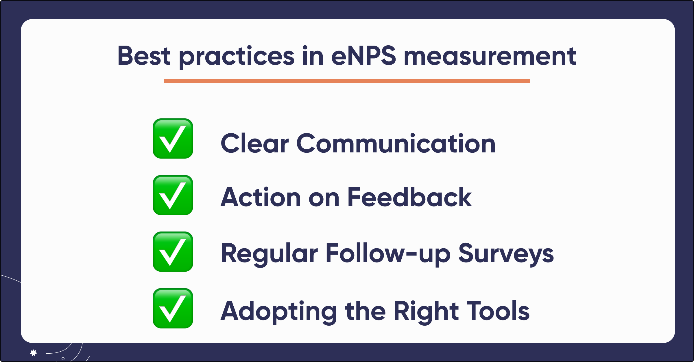 Best Practices in eNPS Measurement