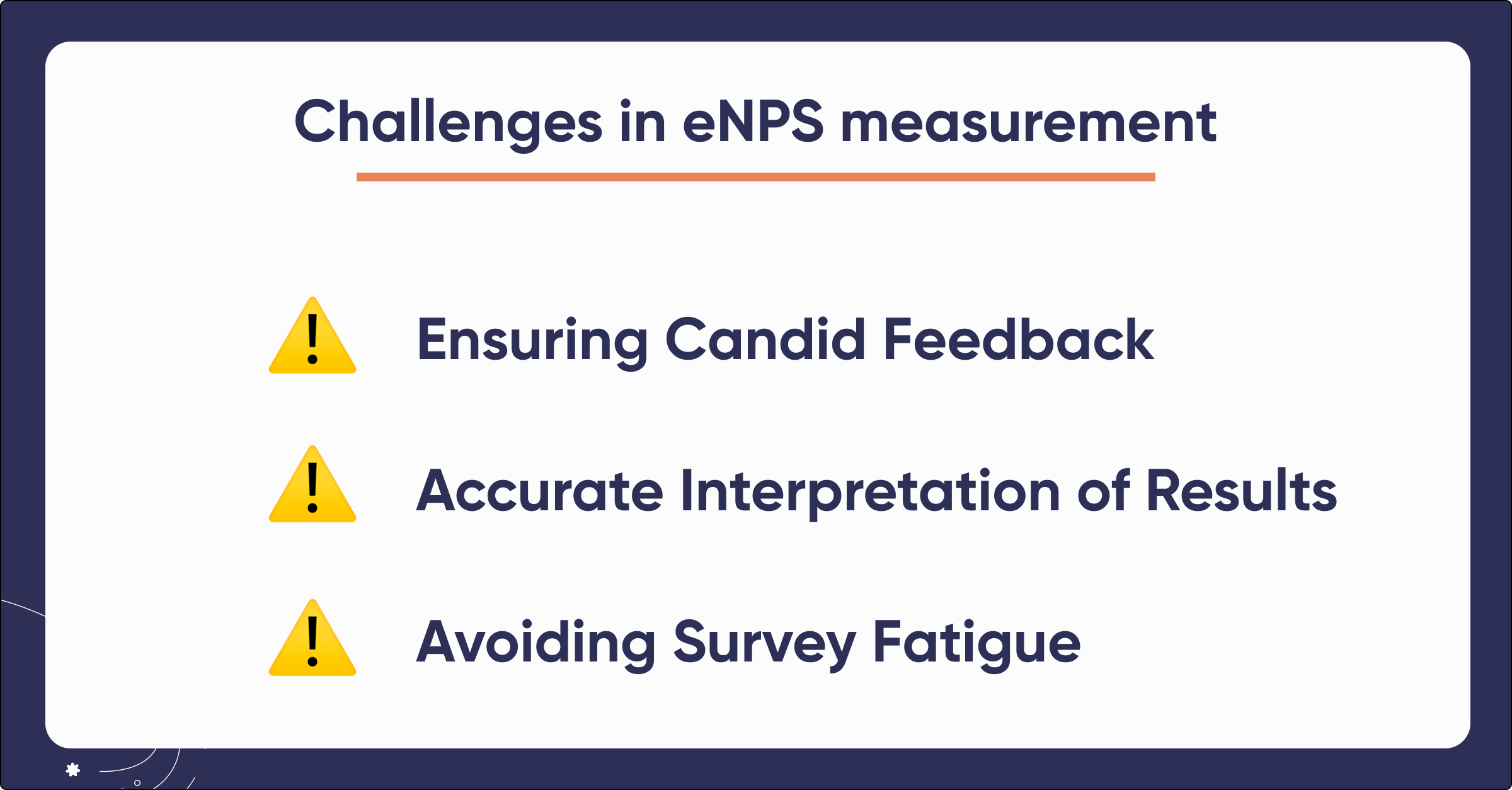 Challenges in eNPS Measurement