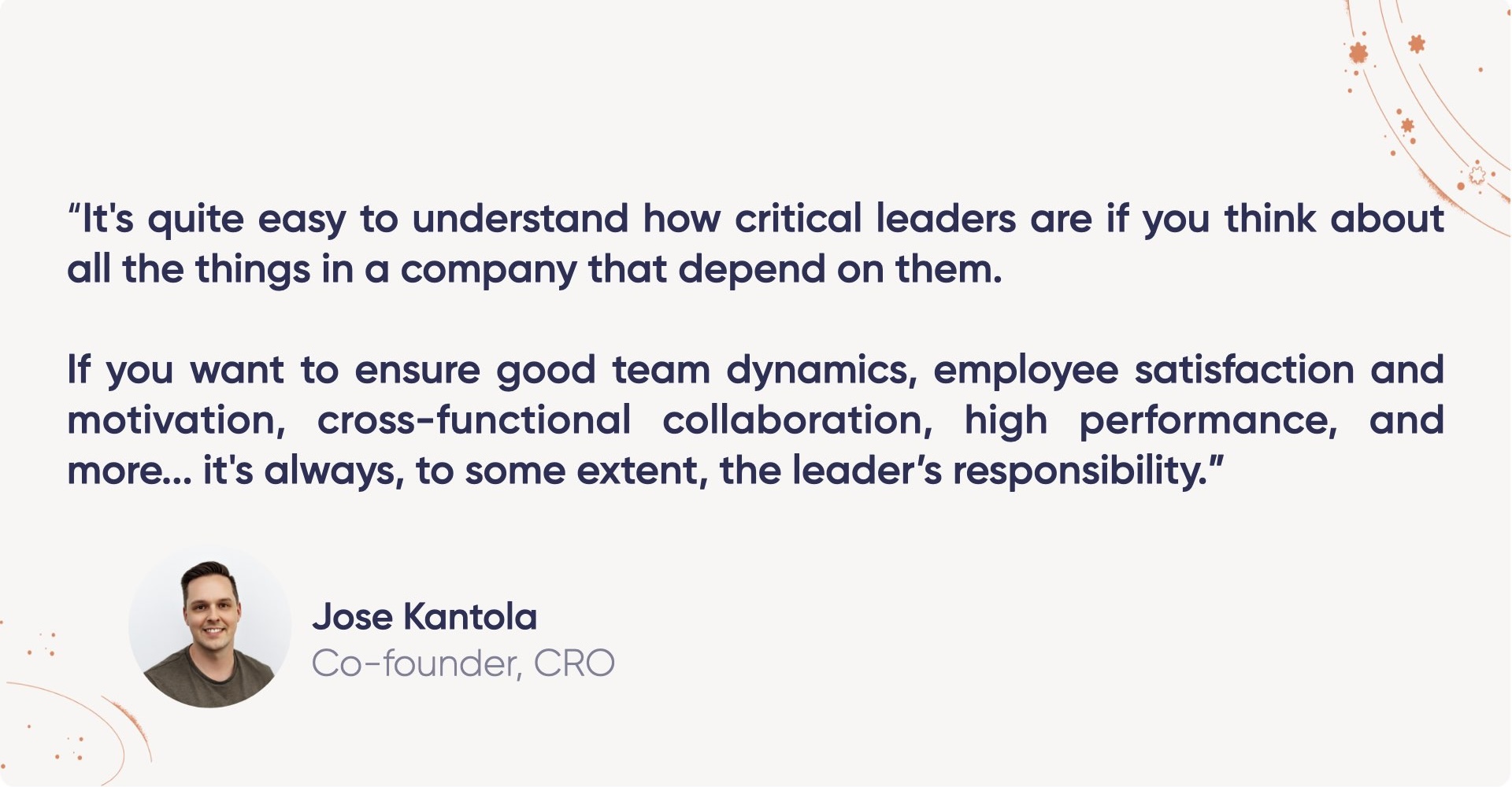 The importance of leadership on employee engagement