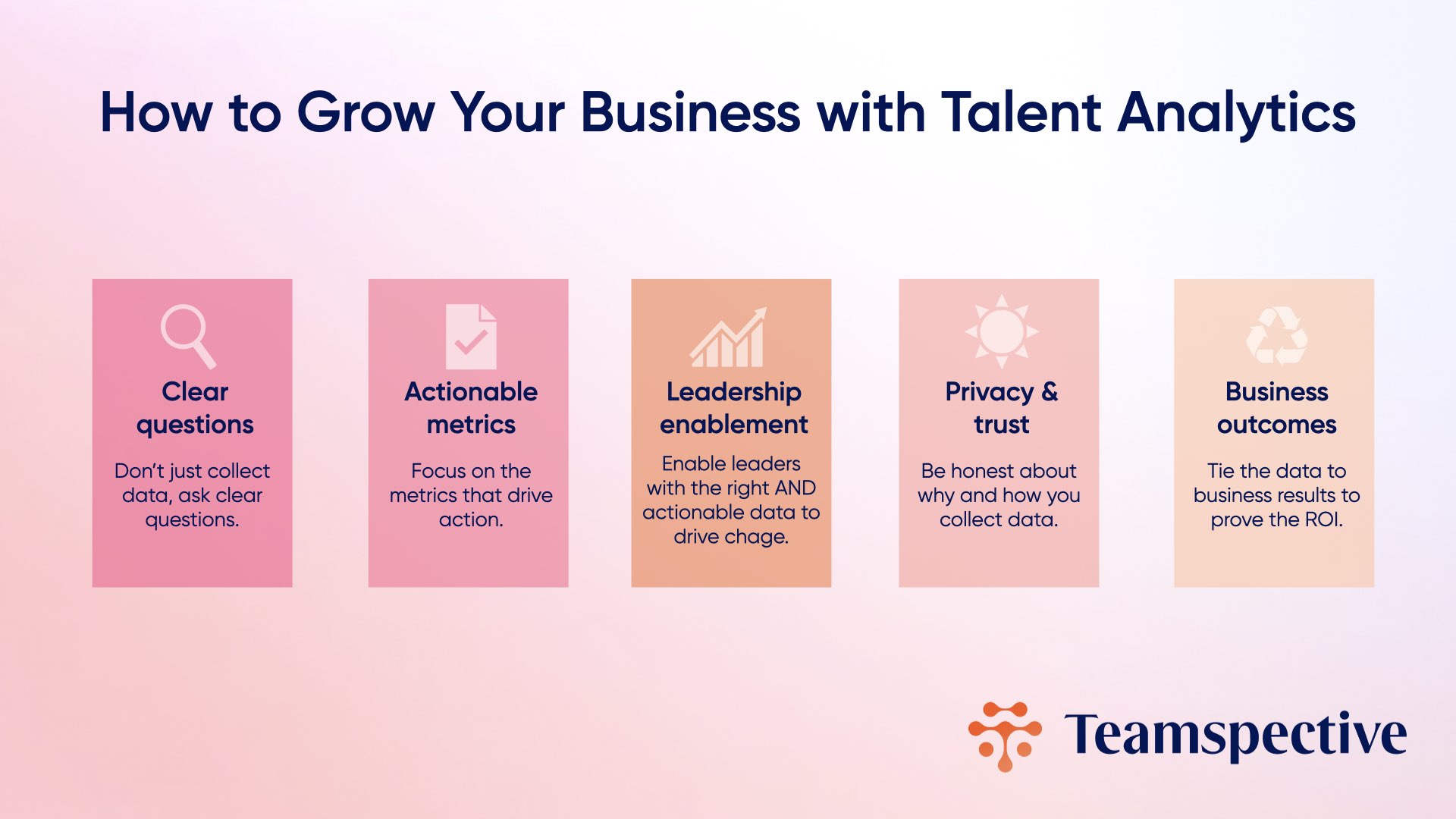 Grow your business with talent analytics