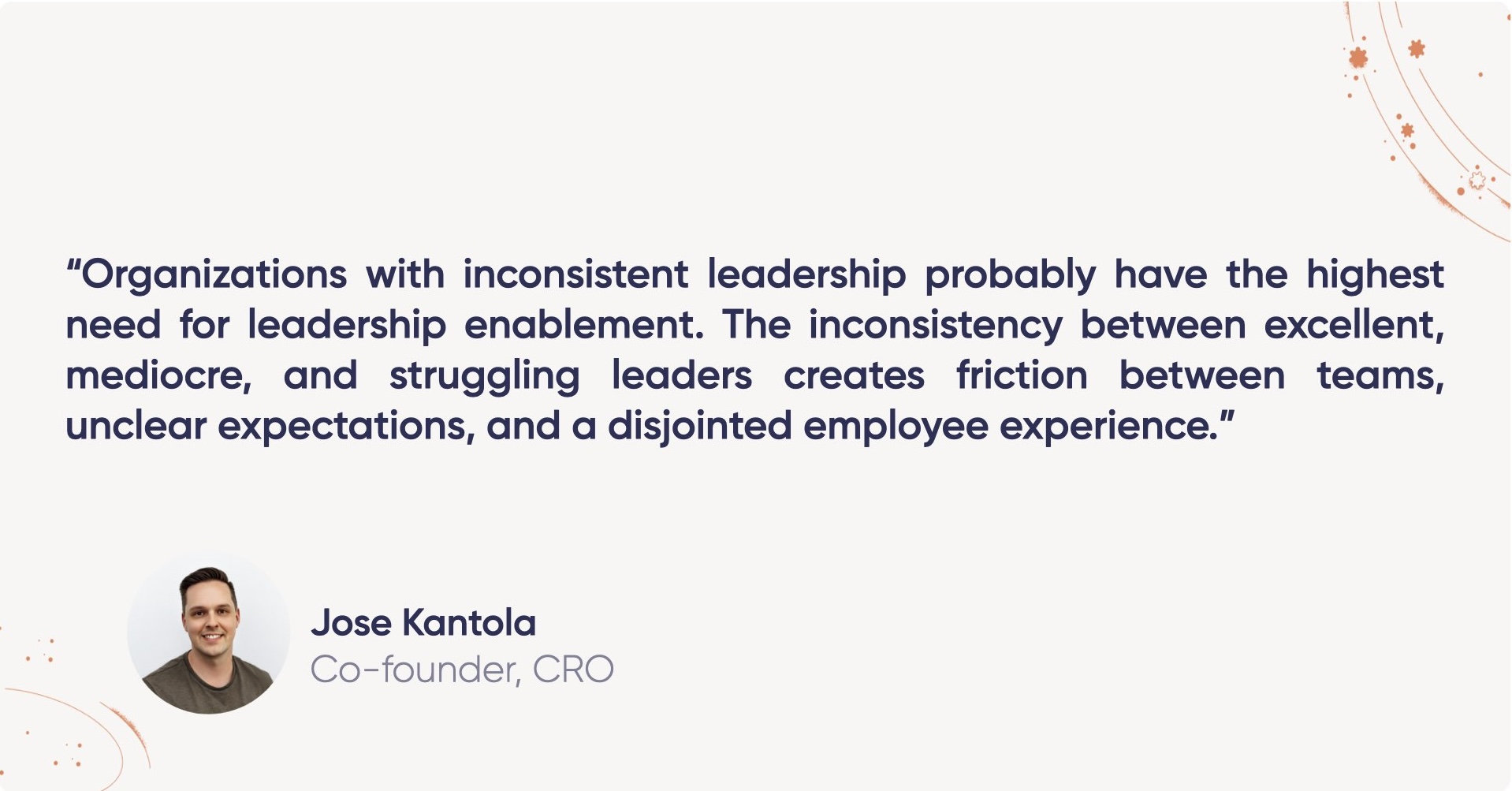 leadership enablement and inconsistent leadership