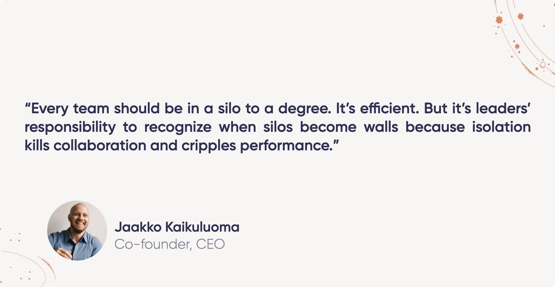 The impact of organizational silos on companies