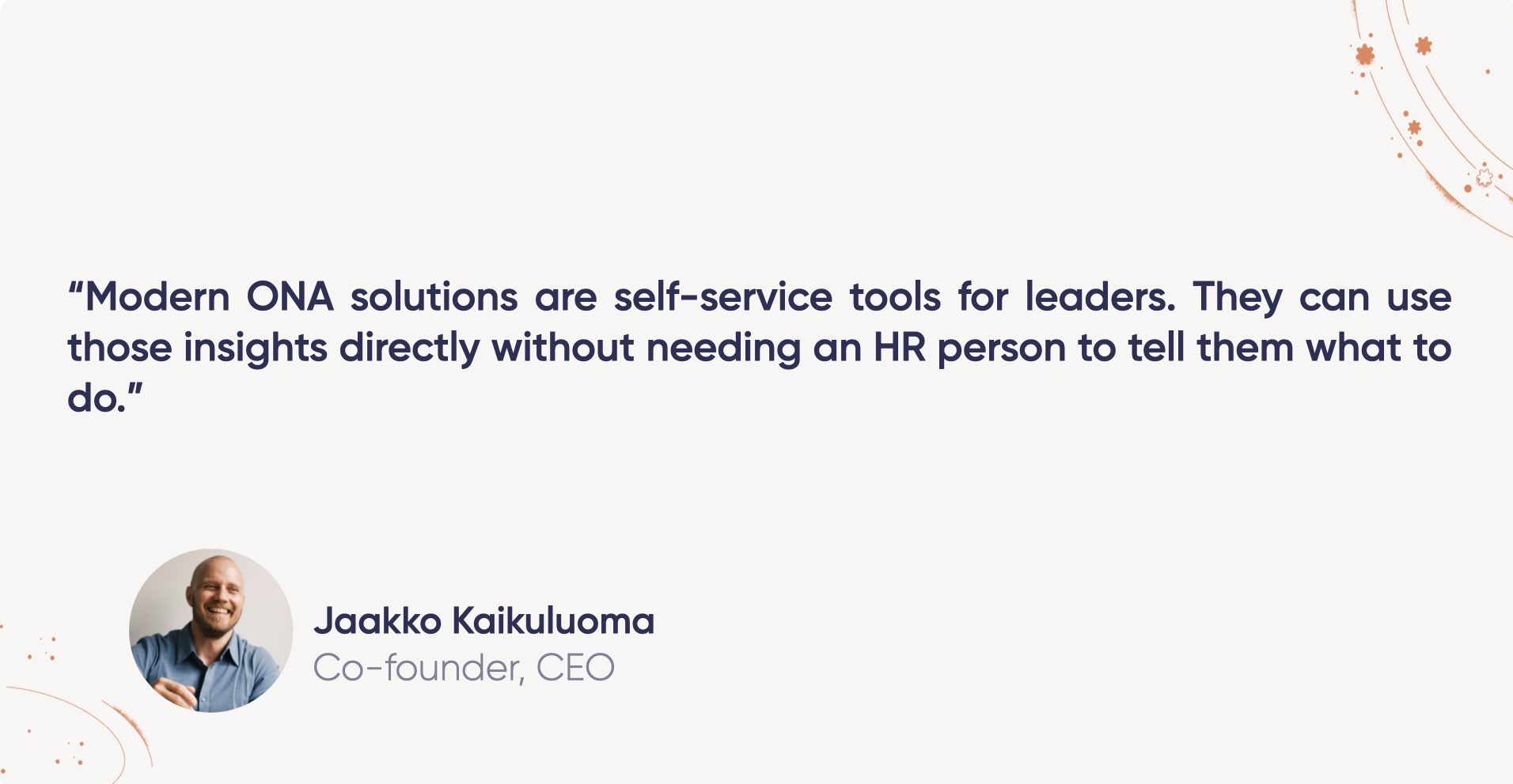 ONA - self-service tools