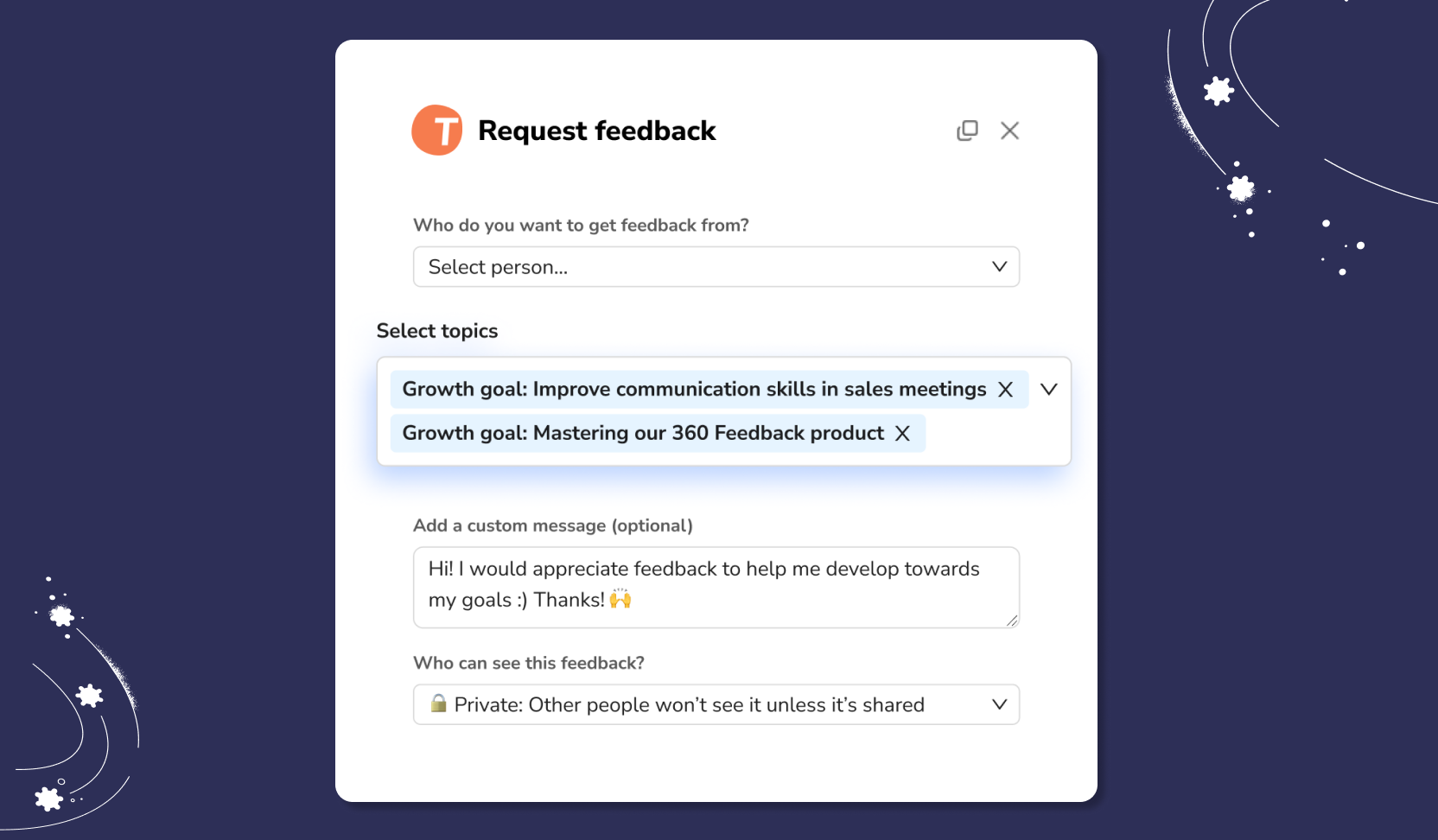 Teamspective 360 solution interface
