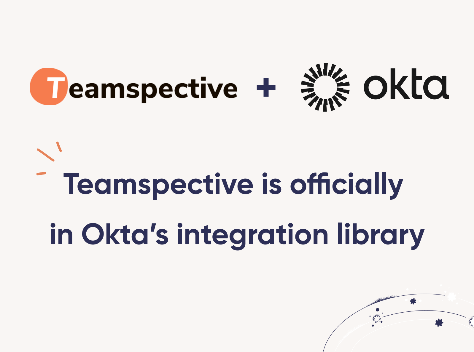 Implementing Teamspective is even easier with Okta integration
