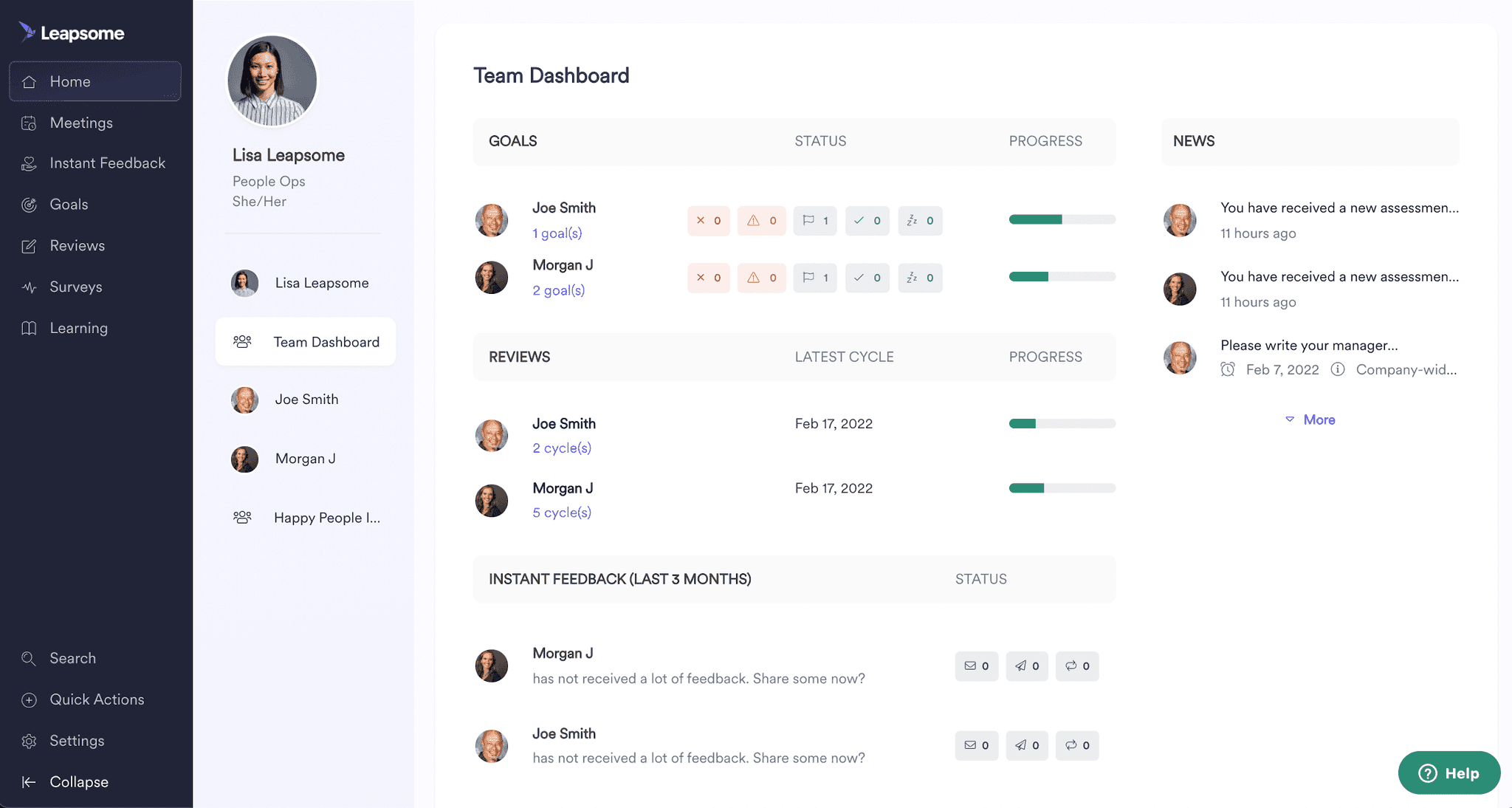 qualtrics competitors leapsome